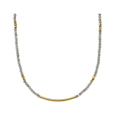 Lulu Zephyr Beaded Necklace LAB