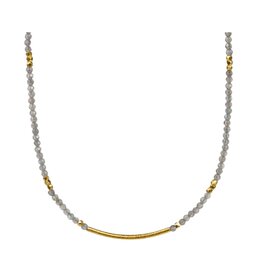 Lulu Zephyr Beaded Necklace LAB