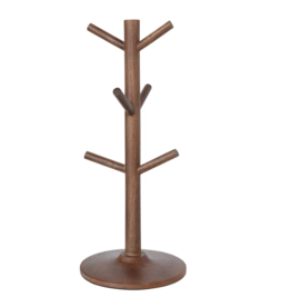 Mango Wood Mug Holder, Natural