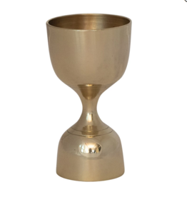 1 oz./2 oz. Brass Double Sided Cocktail Jigger