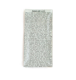 Sugarboo Honey Do List Small Rectangle Decoupage Plate 8.5" x 4" 8.5" x 4"