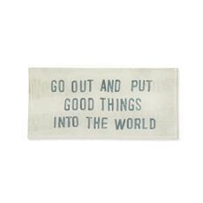 Sugarboo Good Things Small Rectangle Decoupage Plate 8.5" x 4"