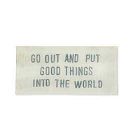 Sugarboo Good Things Small Rectangle Decoupage Plate 8.5" x 4"