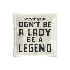 Sugarboo Stevie Said Small Square Decoupage Plate