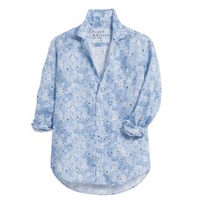 Frank & Eileen EILEEN RELAXED BUTTON UP BLUE FLORAL
