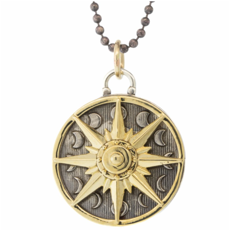 Lulu LUNAR COMPASS STERLING SILVER BRONZE