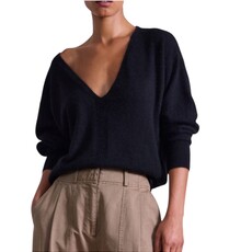 APIECE APART SOFTEST SILK CASHMERE V-NECK