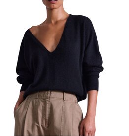 APIECE APART SOFTEST SILK CASHMERE V-NECK