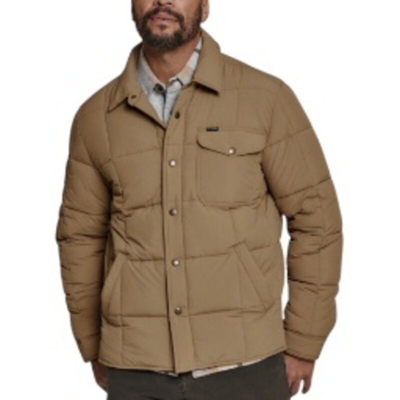 7DIAMONDS CUBE QUILTED JACKET KHAKI