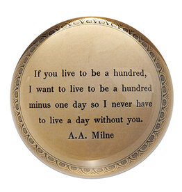 Sugarboo Paperweight - If You Live To Be Hundred