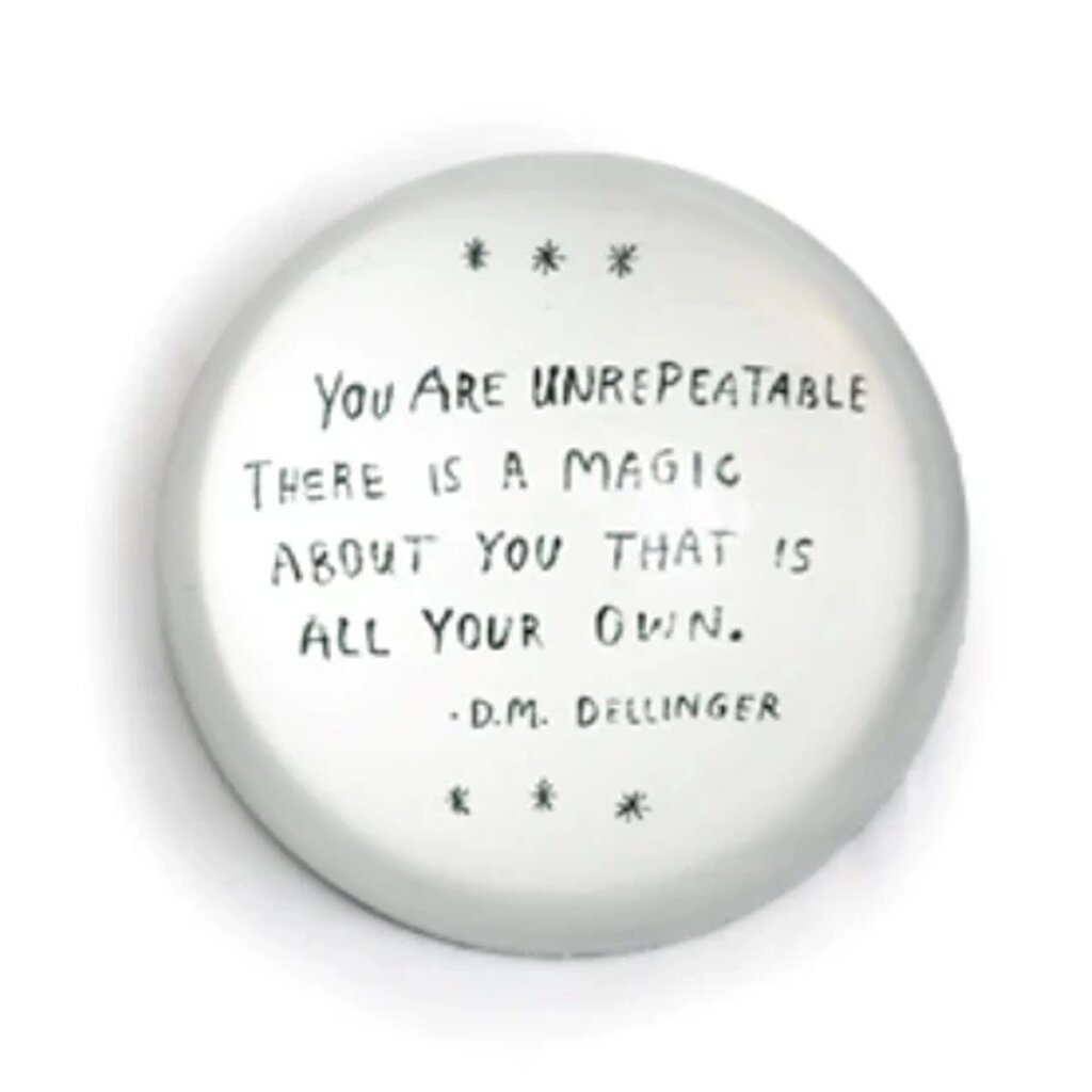 Sugarboo You Are Unrepeatable (D.M. Dellinger) Paperweight