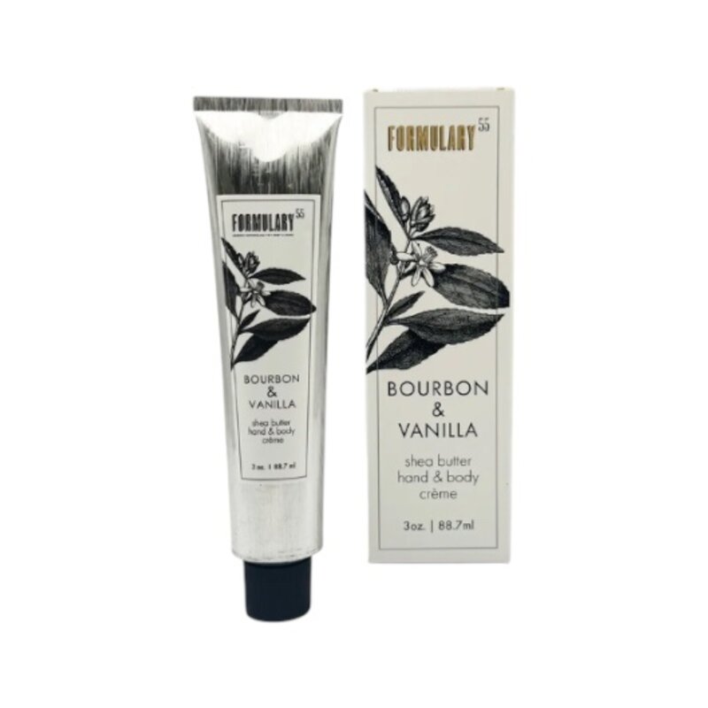 Formulary 55 Bourbon & Vanilla - Shea Butter Hand and Body Creme Tube