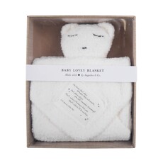 Sugarboo YOU KNOW THAT PLACE BETWEEN SLEEP AND AWAKE (PETER PAN) BEAR BABY LOVEY BLANKET