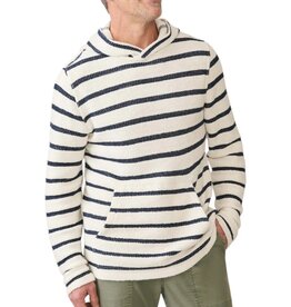 Faherty FOR HIM WHITEWATER HOODIE BOOTHBAY STRIPE