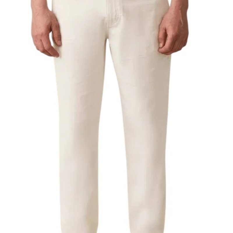Faherty FOR HIM MOVEMENT LINEN 5 POCKET PANT DORSET SAND