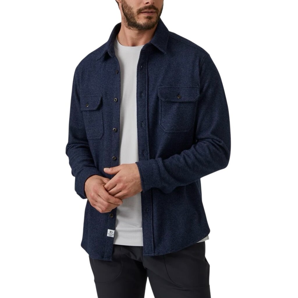 7DIAMONDS GENERATION SOLID SHIRT INDIGO