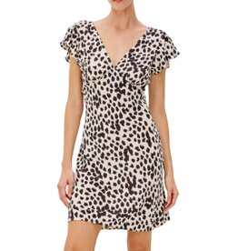 Rails GIGI DRESS TAUPE SPOTTED