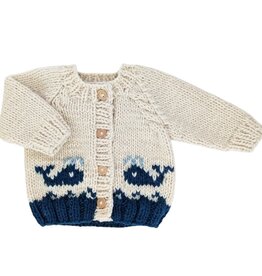 Huggalugs WHALE CARDIGAN