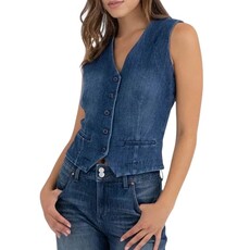 SIERRA FITTED DENIM VEST MELODY