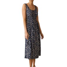 SUNSEEKER DRESS JUNIPER IKAT FLORAL