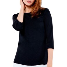 3/4 SLEEVE BOAT TEE ONYX