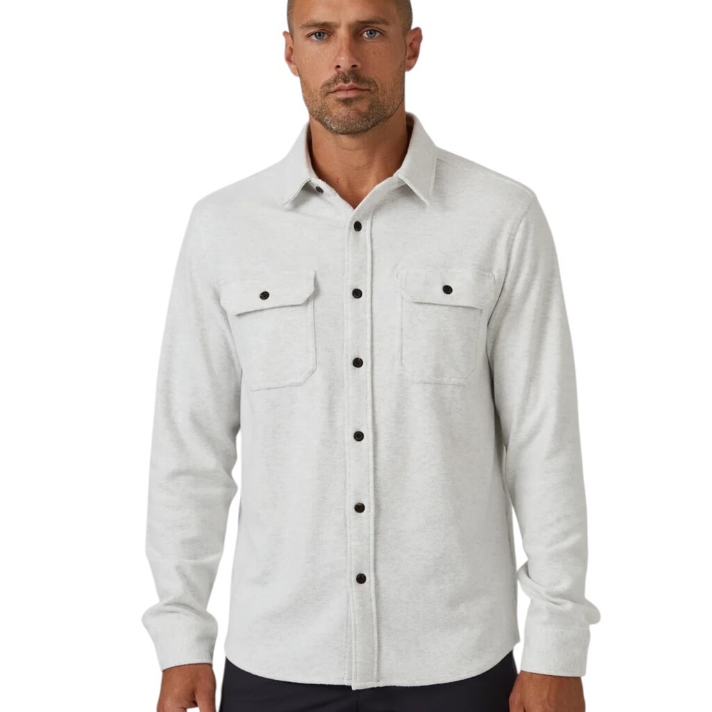 7DIAMONDS GENERATION SOLID SHIRT ECRU