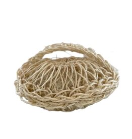 fort & field Round Sisal Scrubber Ball Sponge w/ Handle