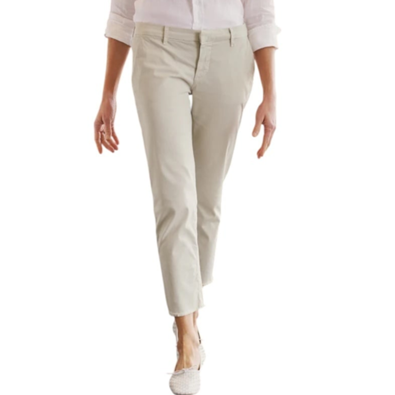 Frank & Eileen WICKLOW The Italian Chino Performance Twill Cement