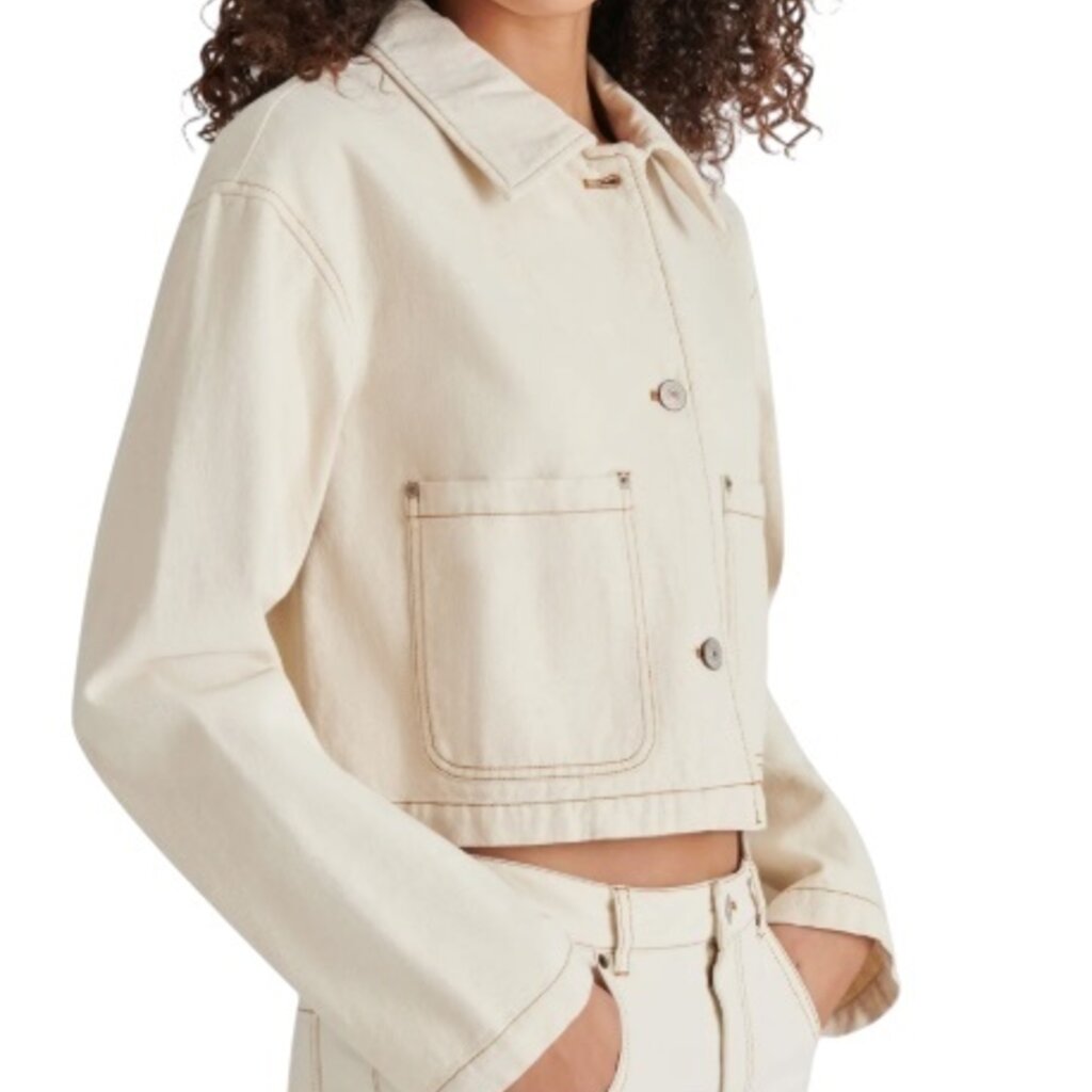 STEVE MADDEN MYRTHA JACKET OATMEAL