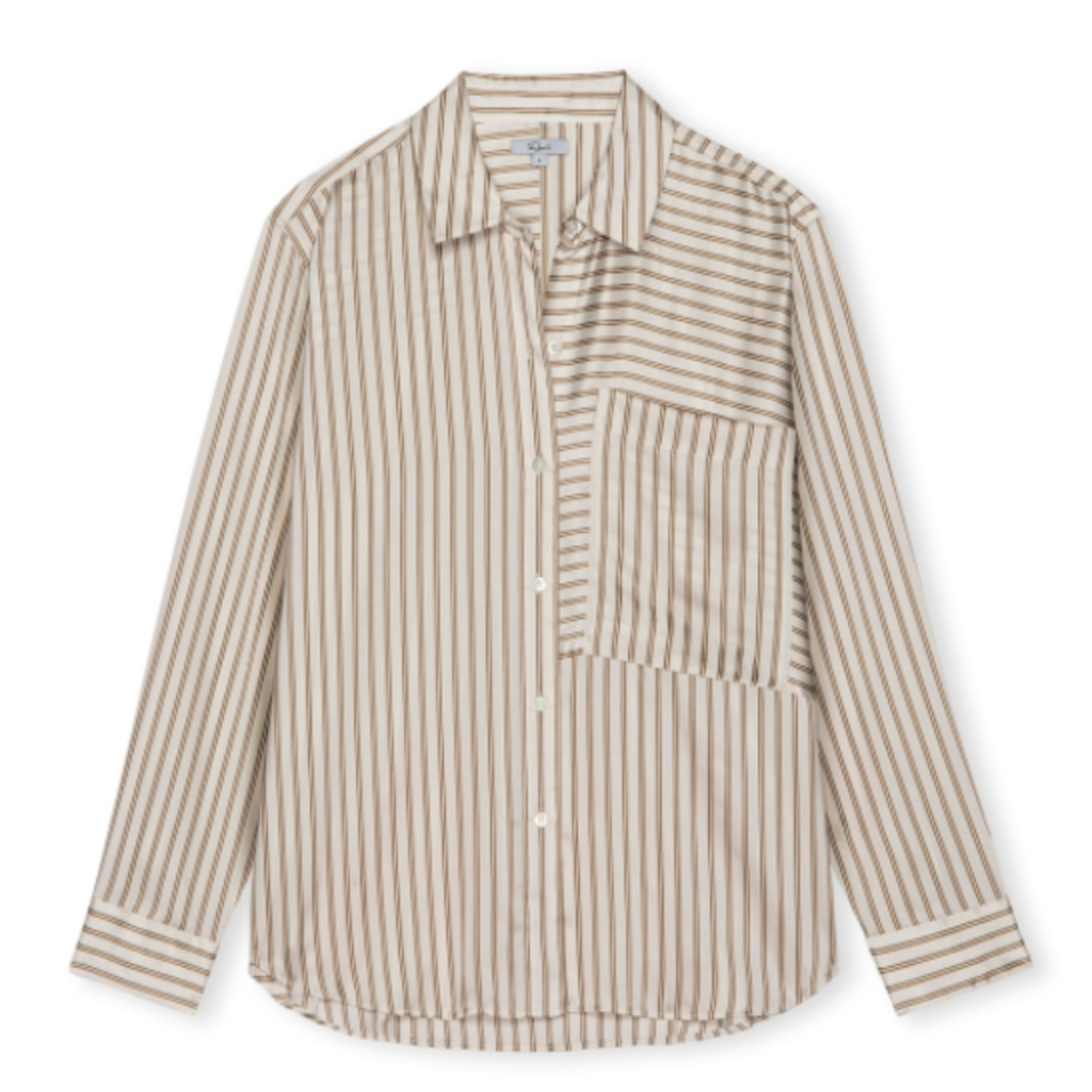 Rails SPENCER SHIRT BRONZE STRIPE
