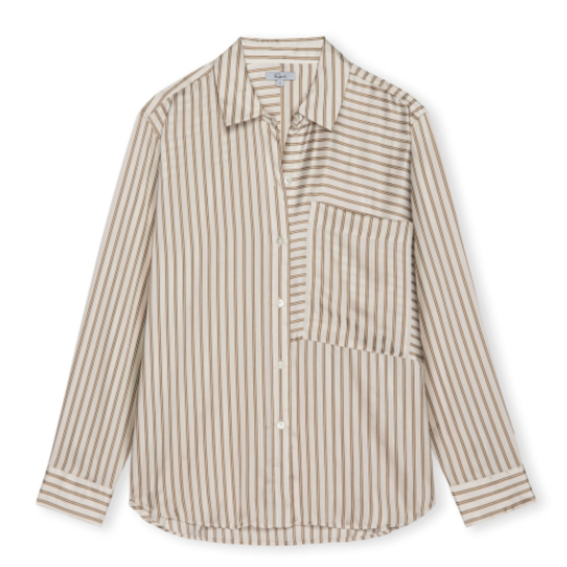 Rails SPENCER SHIRT BRONZE STRIPE