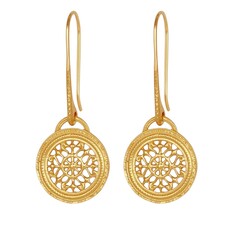 Temple Of The Sun Dafni Earrings Gold Vermeil