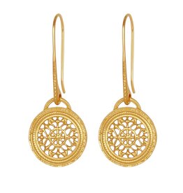 Temple Of The Sun Dafni Earrings Gold Vermeil