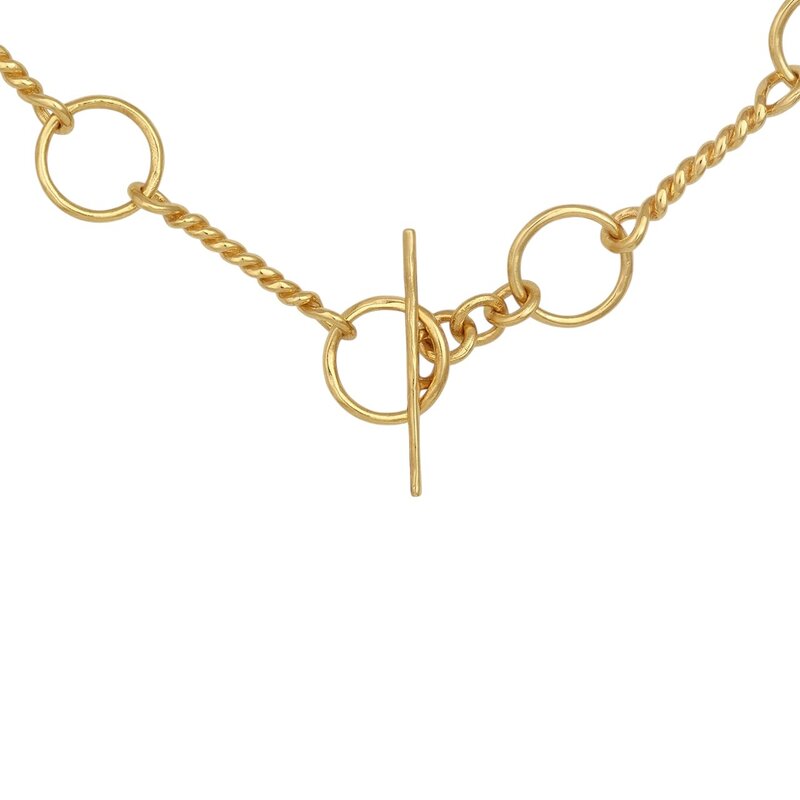 Temple Of The Sun Aesop Chain Gold Vermeil
