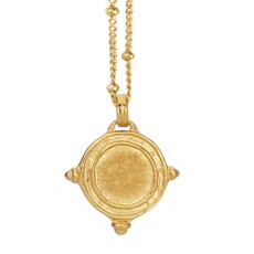 Temple Of The Sun Petra Coin Necklace Gold Vermeil