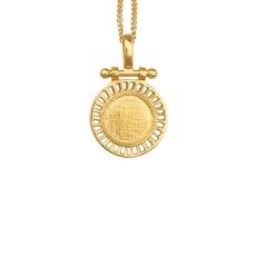 Temple Of The Sun Solar Necklace Gold Vermeil - GOLD VERMEIL