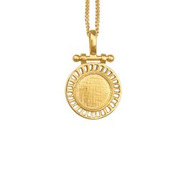 Temple Of The Sun Solar Necklace Gold Vermeil - GOLD VERMEIL