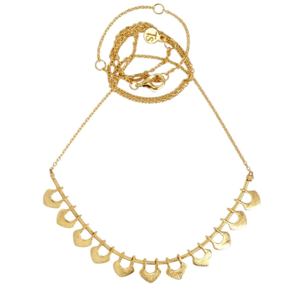 Temple Of The Sun Delli Necklace Gold Vermeil - GOLD VERMEIL