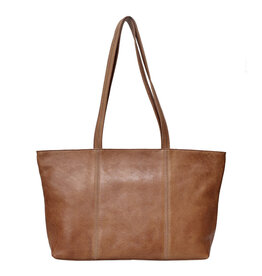 MARGOT LEATHER TOTE COGNAC