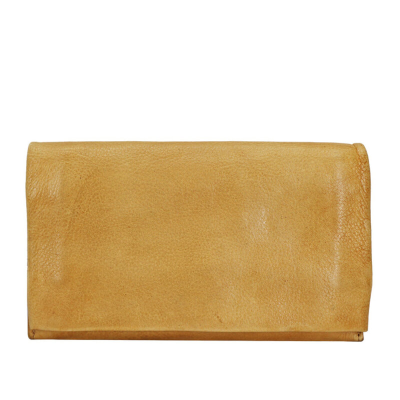 ELOISE LEATHER WALLET CAMEL