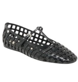 RAINS BALLET FLAT BLACK STELLA AS SIZED