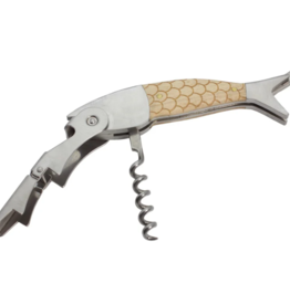 Gentleman's Hardware FISH SHAPED WAITERS CORKSCREW