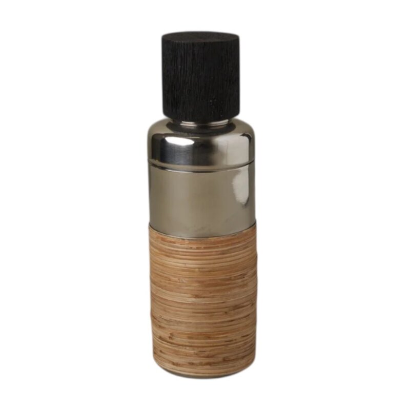 BE HOME Arendal Rattan Cocktail Shaker