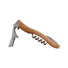 BE HOME French Dry Goods Olivewood Corkscrew in Wooden Box