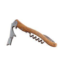 BE HOME French Dry Goods Olivewood Corkscrew in Wooden Box
