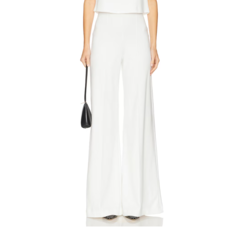 Ripley Rader Ponte Knit Straight Leg Pant: Cropped Off White