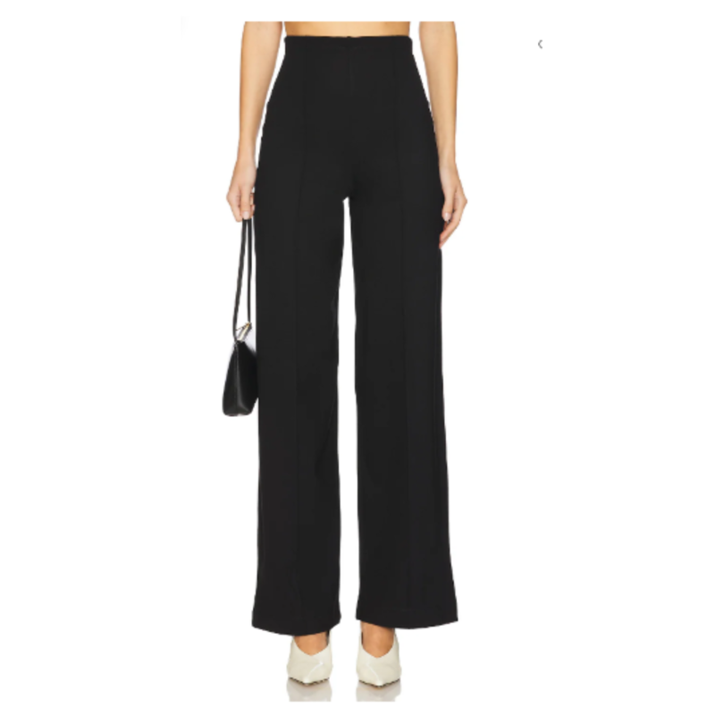 Ripley Rader Ponte Knit Straight Leg Pant Black