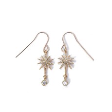 VERVE JEWELRY PICCOLA DROP CHARM EARRINGS