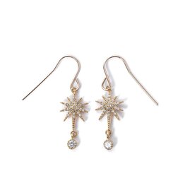 VERVE JEWELRY PICCOLA DROP CHARM EARRINGS