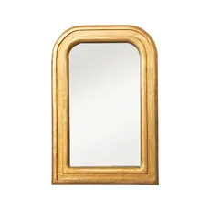 23-3/4"L x 35-1/2"H Mango Wood Framed Wall Mirror